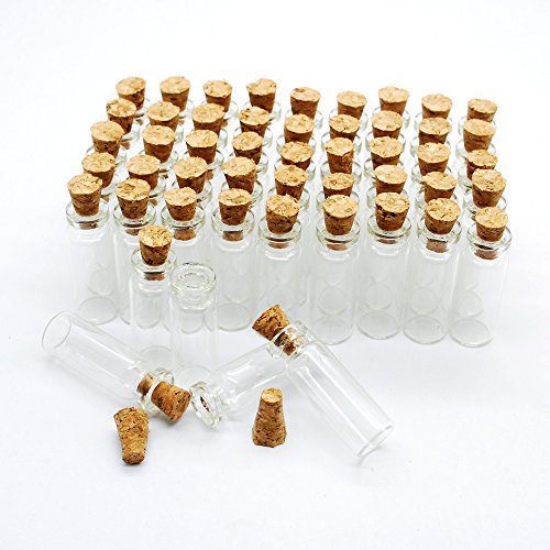 Miniature-Glass-Bottle-with-Cork-3 Large & Small Glass Bottles With Cork Toppers