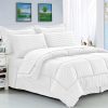 elegant comfort white comforter set