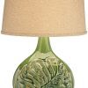 Pacific Coast Green Palm Leave Table Lamp