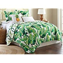 elise-and-james-palm-tree-quilt-set Palm Tree Bedding Sets & Comforters & Quilts