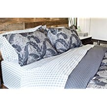 palm-tree-gray-comforter-set Palm Tree Bedding Sets & Comforters & Quilts