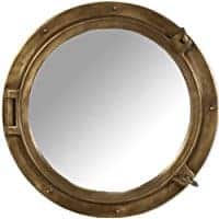 large porthole mirror