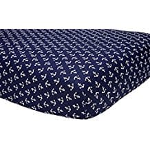navy-and-white-sadie-and-scout-anchor-sheets Anchor Bedding Sets and Anchor Comforter Sets