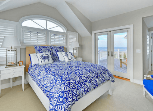 Guest-Bedroom-by-Echelon-Custom-Homes Over 100 Beautiful Beach Themed Bedroom Ideas
