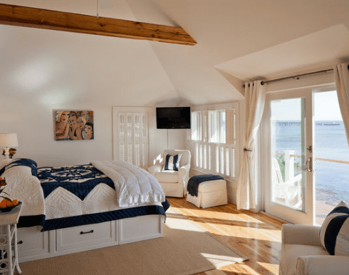 Provincetown-Beach-House-by-Peter-McDonald-Architect Over 100 Beautiful Beach Themed Bedroom Ideas