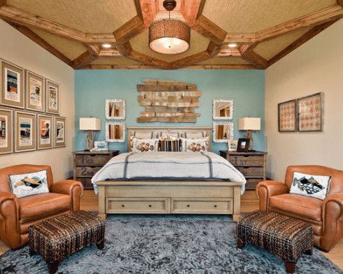 Updated-French-Estate-Nautical-Theme-by-Platinum-Series-by-Mark-Molthan Over 100 Beautiful Beach Themed Bedroom Ideas