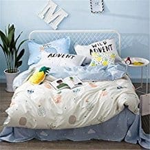 Fruits-Pattern-Kids-Duvet-Cover-Set- Pineapple Bedding Sets & Quilts & Duvet Covers