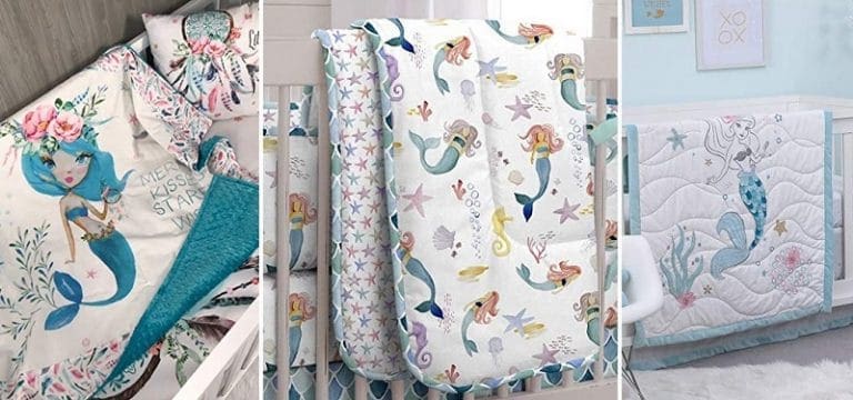 Mermaid Crib Bedding and Mermaid Nursery Bedding Sets