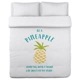 orrville-be-a-pineapple-duvet-cover Pineapple Bedding Sets & Quilts & Duvet Covers