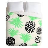 pineapples-duvet-cover-set Pineapple Bedding Sets & Quilts & Duvet Covers