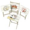 Cape Craftsman TV Tray Set With Stand Nautical Set Of 4 0 100x100