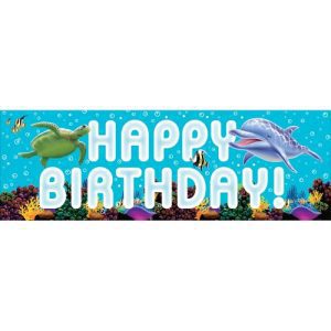 Creative Converting Ocean Party Giant Party Banner 60 Inch 0 300x300