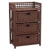 Household Essentials Chest With 3 Drawers Paper Rope 0 100x100