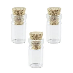 Mini Tiny Clear Glass Jars Bottles With Cork Stoppers For Arts Crafts Projects Decoration Party Favors Size 18mm X 10mm Diameter 50 Pack By Super Z Outlet 0 0 300x300