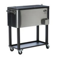 outdoor-stainless-steel-patio-cooler Outdoor Coolers and Ice Chests