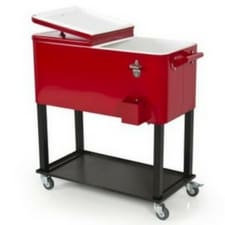 red-patio-cooler Outdoor Coolers and Ice Chests