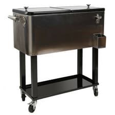 stainless-steel-patio-cooler Outdoor Coolers and Ice Chests