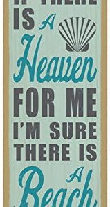 If-there-is-a-heaven-for-me-Im-sure-there-is-a-beach-attached-to-it-Jimmy-Buffett-beach-primitive-wood-plaques-signs-measure-5-x-15-size-0-159x300 Wooden Beach Signs & Coastal Wood Signs