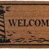 Imports Dcor Vinyl Backed Coir Doormat Guiding Light 18 By 30 Inch 0 100x100