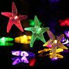 LUCKLED Original Starfish Solar String Lights 20ft 30 LED Fairy Christmas Lights Decorative Lighting For IndoorOutdoor Garden Home Patio Lawn Party And Holiday DecorationsMulti Color 0 100x100