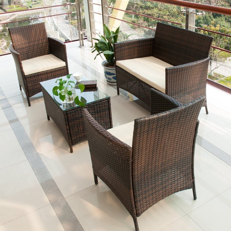 13-outdoor-wicker-furniture-sets Best Outdoor Patio Furniture
