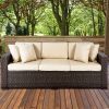 best choice products wicker sofa couch
