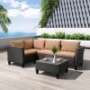 art to real outdoor wicker sectional couch