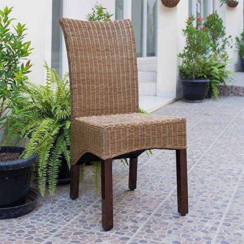Campbell Rattan Wicker Dining Chair