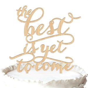 10-The-Best-Is-Yet-To-Come-Wedding-Cake-Topper-300x300 Beach Wedding Cake Toppers & Nautical Cake Toppers