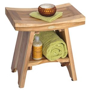 11-earthyteak-asian-style-teak-shower-bench-300x300 Teak Benches: Guide to Indoor and Outdoor Benches