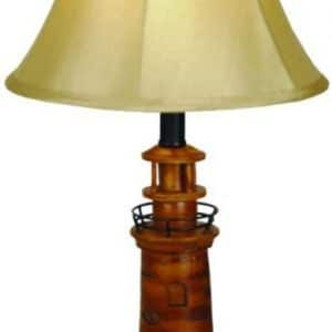 Nautical Brown Lighthouse Table Lamp
