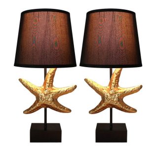 14b-urbanest-black-gold-starfish-table-lamps-300x300 Best Coastal Themed Lamps