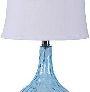16-waterstone-blue-bubble-glass-table-lamp-293x300 Best Beach Table Lamps