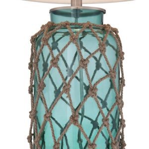 1b-crosby-blue-glass-bottle-coastal-rope-table-lamp-300x300 Beach Bedroom Decor & Coastal Bedroom Decor