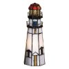 Meyda Tiffany Marble Head Lighthouse Lamp