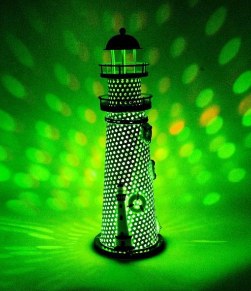 Nautical Ocean Color Changing Lighthouse Night Light