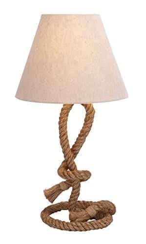 4-nautical-pier-rope-theme-table-lamp Nautical Themed Lamps