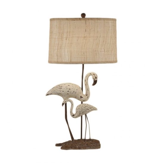 Greenwich Shore White Bird Table Lamp