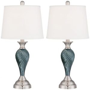 7-arden-dark-blue-green-twist-column-table-lamp-300x300 Discover the Best Beach Table Lamps