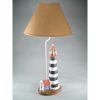 Nantucket Themed Lighthouse Table Lamp