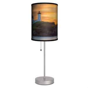 Maine Nubble Lighthouse Table Lamp