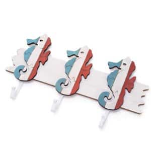 9b-red-white-and-blue-seahorse-beach-hooks-300x300 Beach Wall Hooks & Beach Towel Hooks