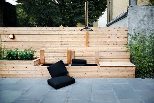 contemporary-patio-5 Indoor & Outdoor Teak Benches