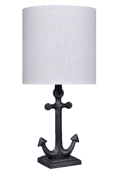 Iron Anchor Nautical Table Lamp