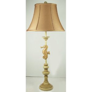 Judith Edwards Gold Seahorse Table Lamp