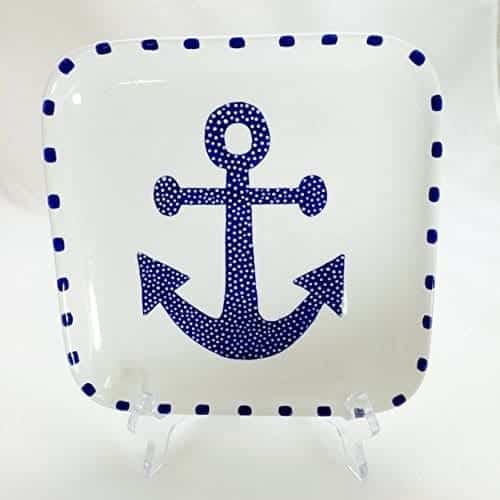 anchor-plate Beach Spoon Rests & Nautical Spoon Rests