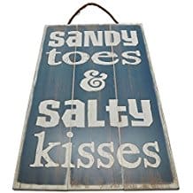 sandy-toes-and-salty-kisses-wooden-sign Wooden Beach Signs & Coastal Wood Signs