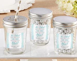 Best Mason Jar Wedding Favors - Beachfront Decor