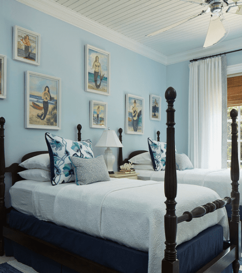 Dove-Shell-Project-by-L-K-DeFrances-and-Associates 101 Beach Themed Bedroom Ideas