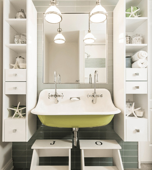Fox-Run-Residence-by-Z-Architects-LLC 101 Beach Themed Bathroom Ideas